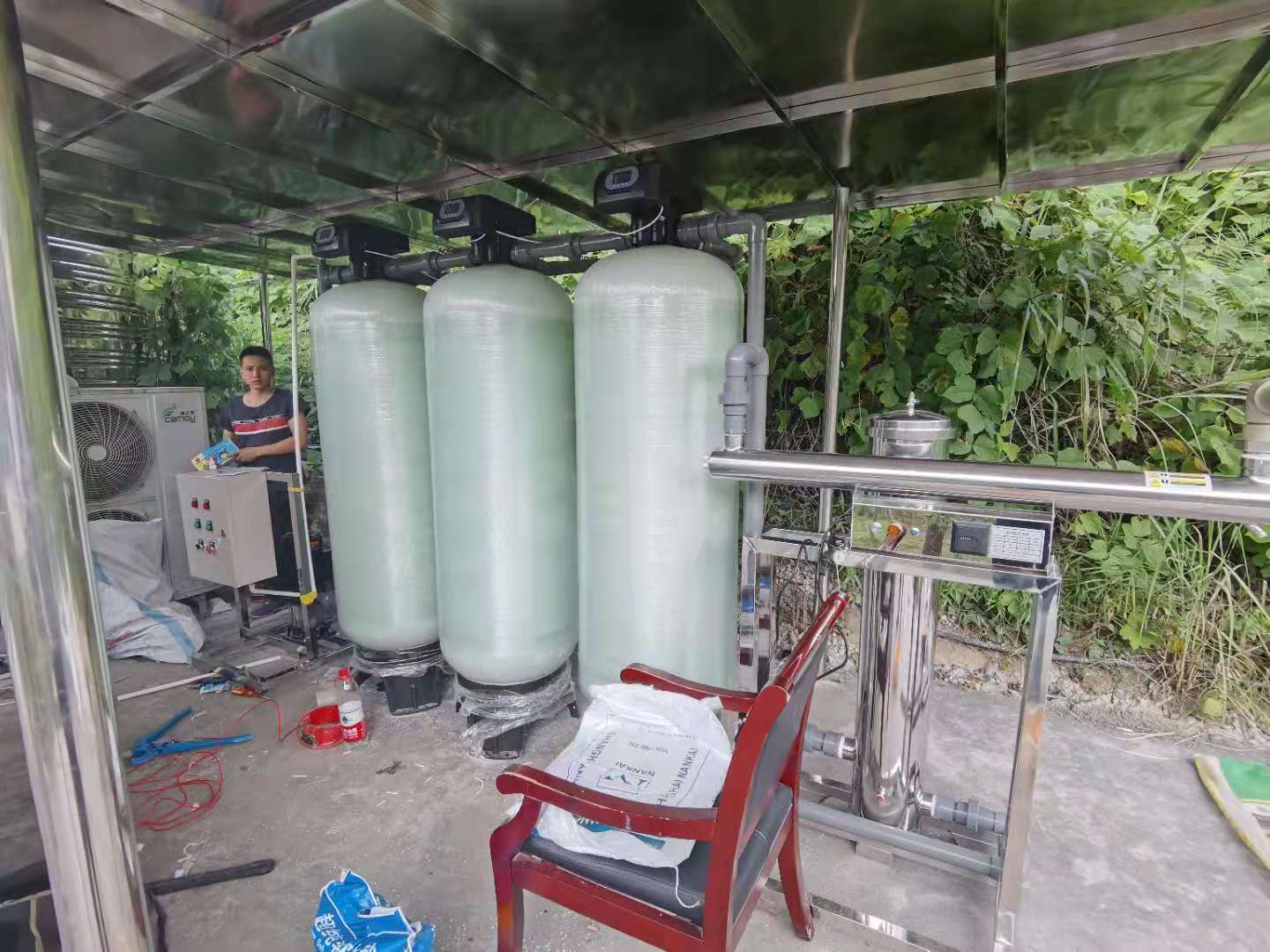 贵阳市公安局乌当分局订购6吨/时净化水设备